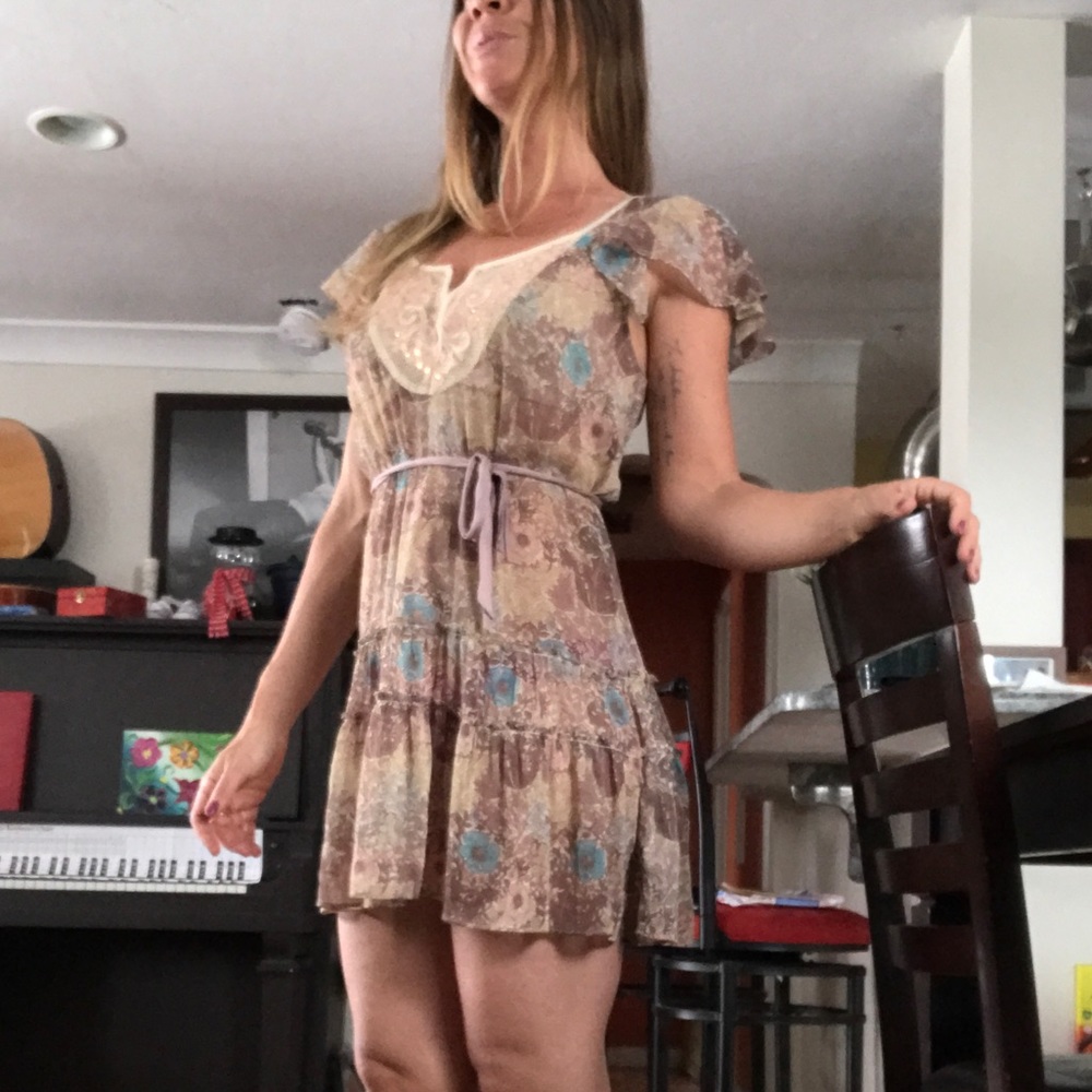 Pretty floral dress from free people-